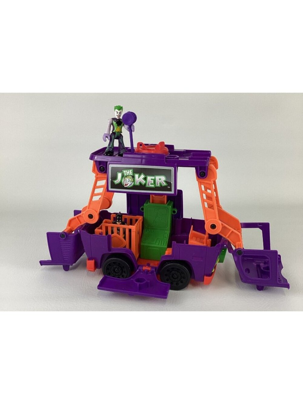 Imaginext DC Batman The Joker Van HQ Villain Car Vehicle Toy  2020 Fisher Price